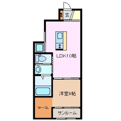 ポートサイドＭＡ－２の物件間取画像